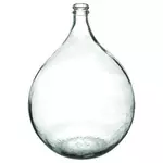  Vase Design en Verre  Dame Jeanne  56cm Transparent