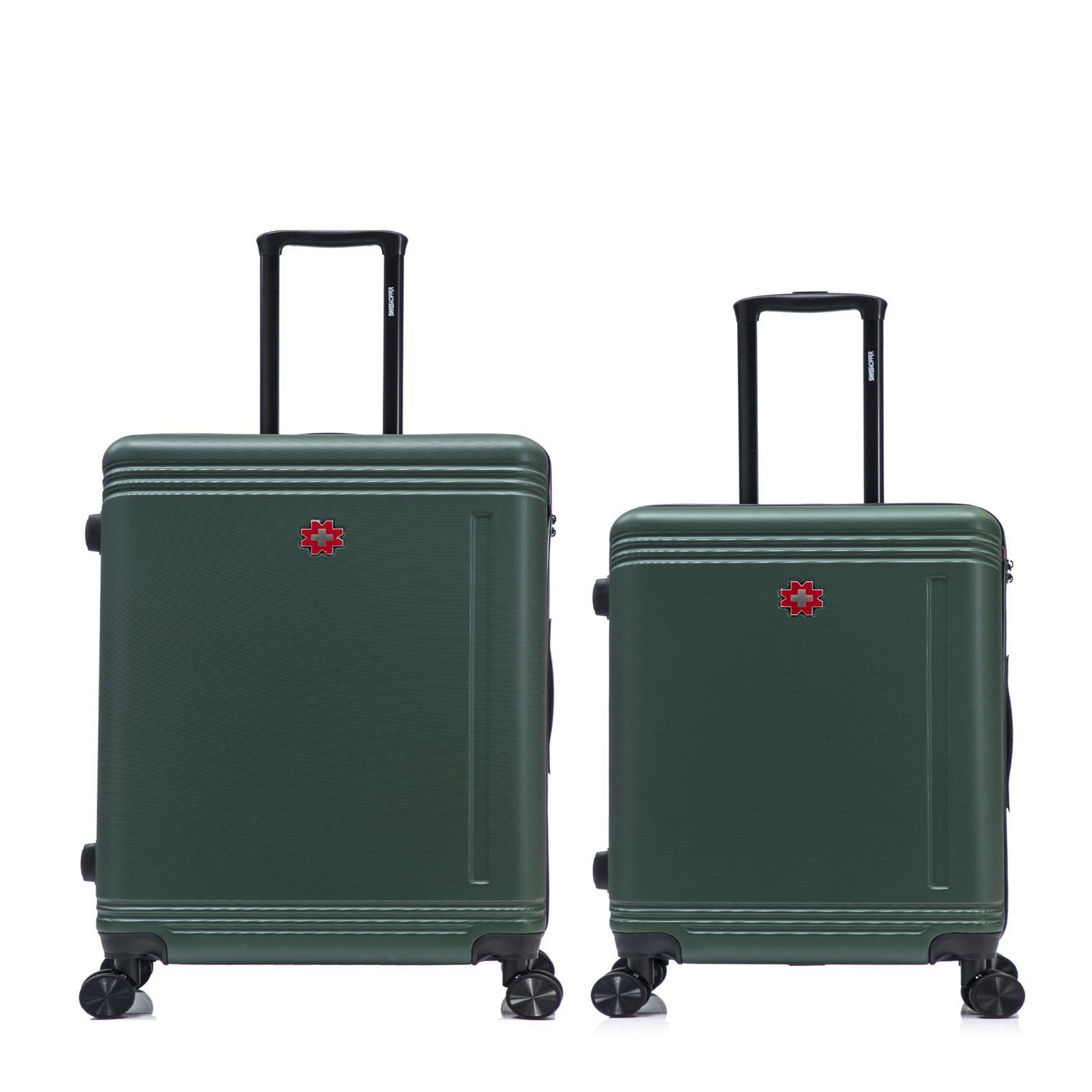 SWISS KOPPER Lot de 2 Valises Rigides Grand Format et Taille Moyenne GSTAAD