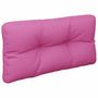 Voir la diapositive 4 : VIDAXL Coussins de palette lot de 2 rose tissu