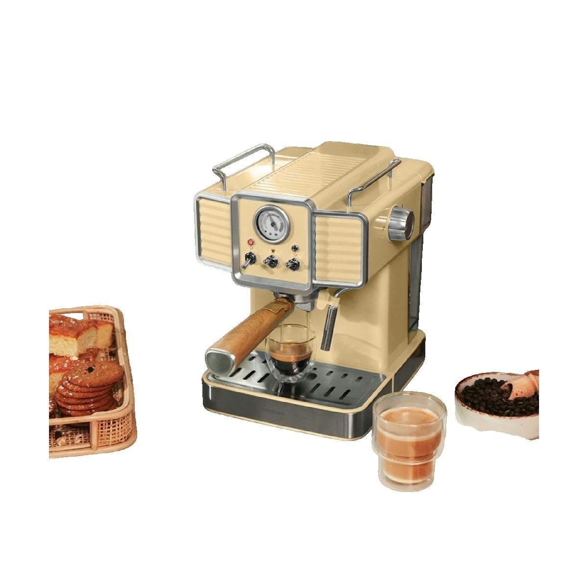 CECOTEC Cafetière Expresso Cecotec Power Espresso 20 Tradizionale acier inoxydable