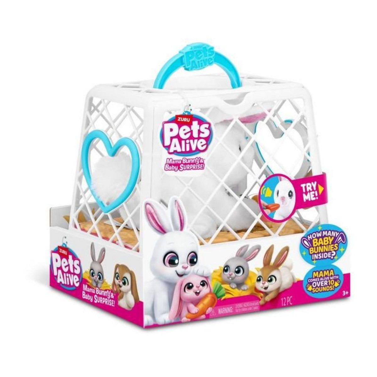 ZURU Peluche interactive Zuru Pets Alive Maman Bunny