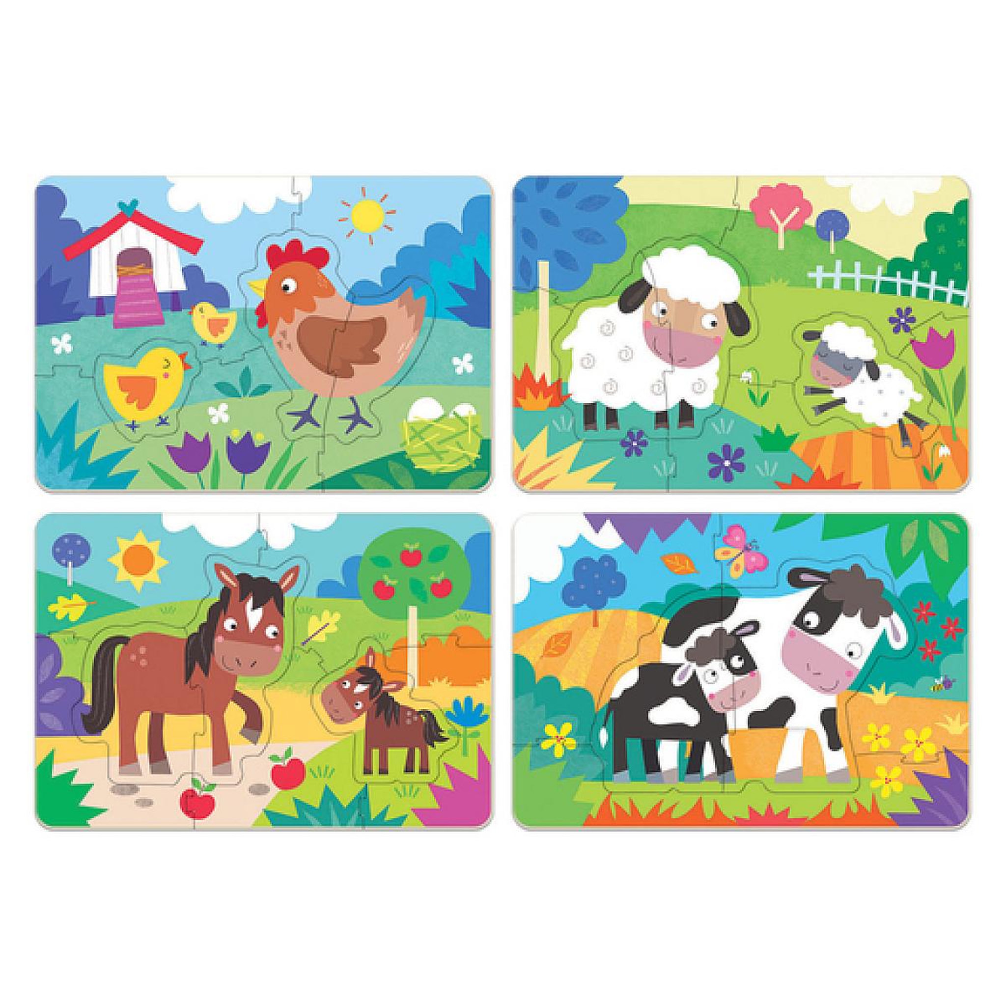 Voir la diapositive 2 : EDUCA Mes Premiers Puzzles Progressifs Mamans et bébés