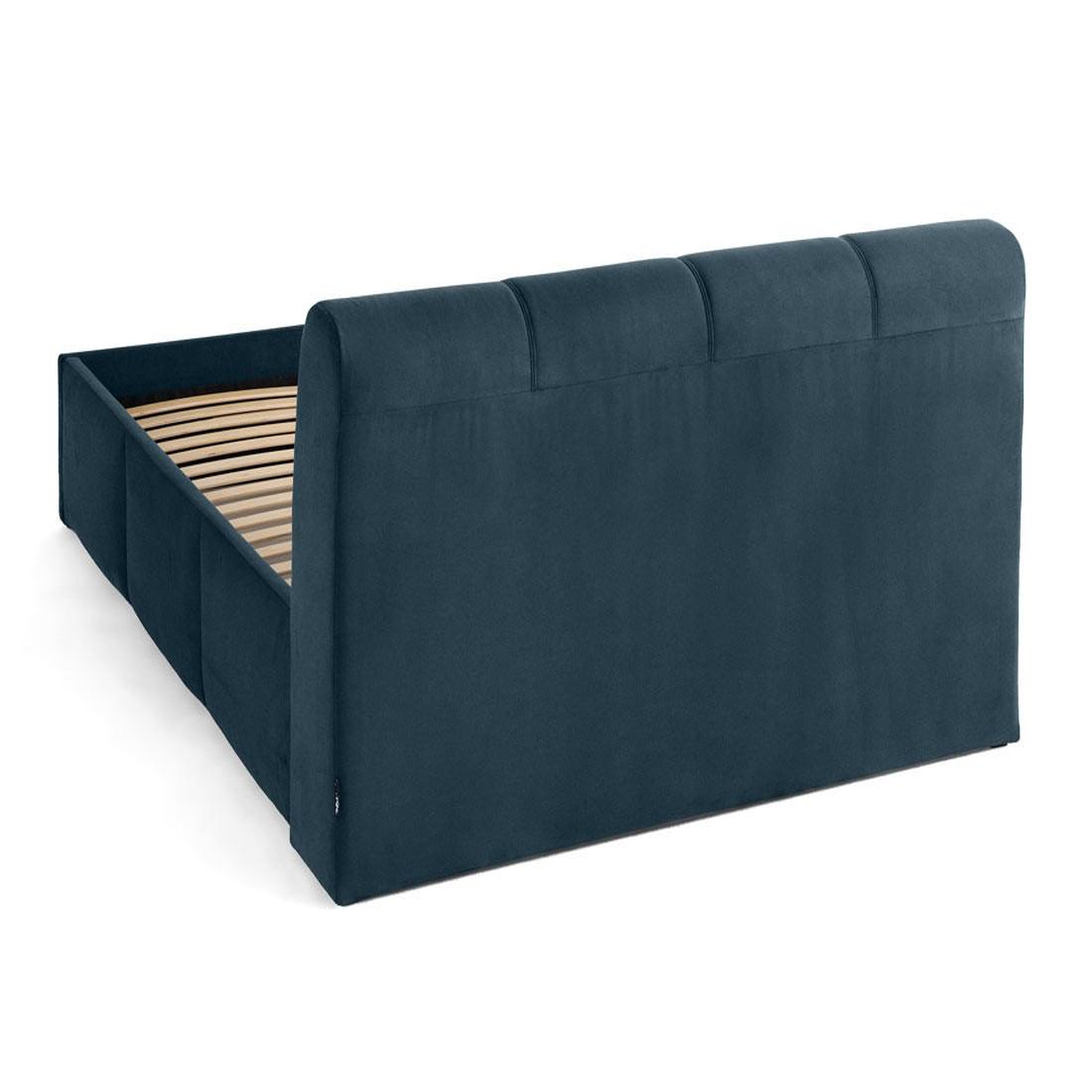 Voir la diapositive 6 : BEST MOBILIER Elysia - lit coffre - 140x190 - en velours - sommier inclus