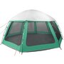 Voir la diapositive 3 : VIDAXL Tente piscine toit amovible parois maille vert d'eau 510x510 cm