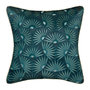 Voir la diapositive 1 : ATMOSPHERA Housse de Coussin  Feel  40x40cm Bleu Canard