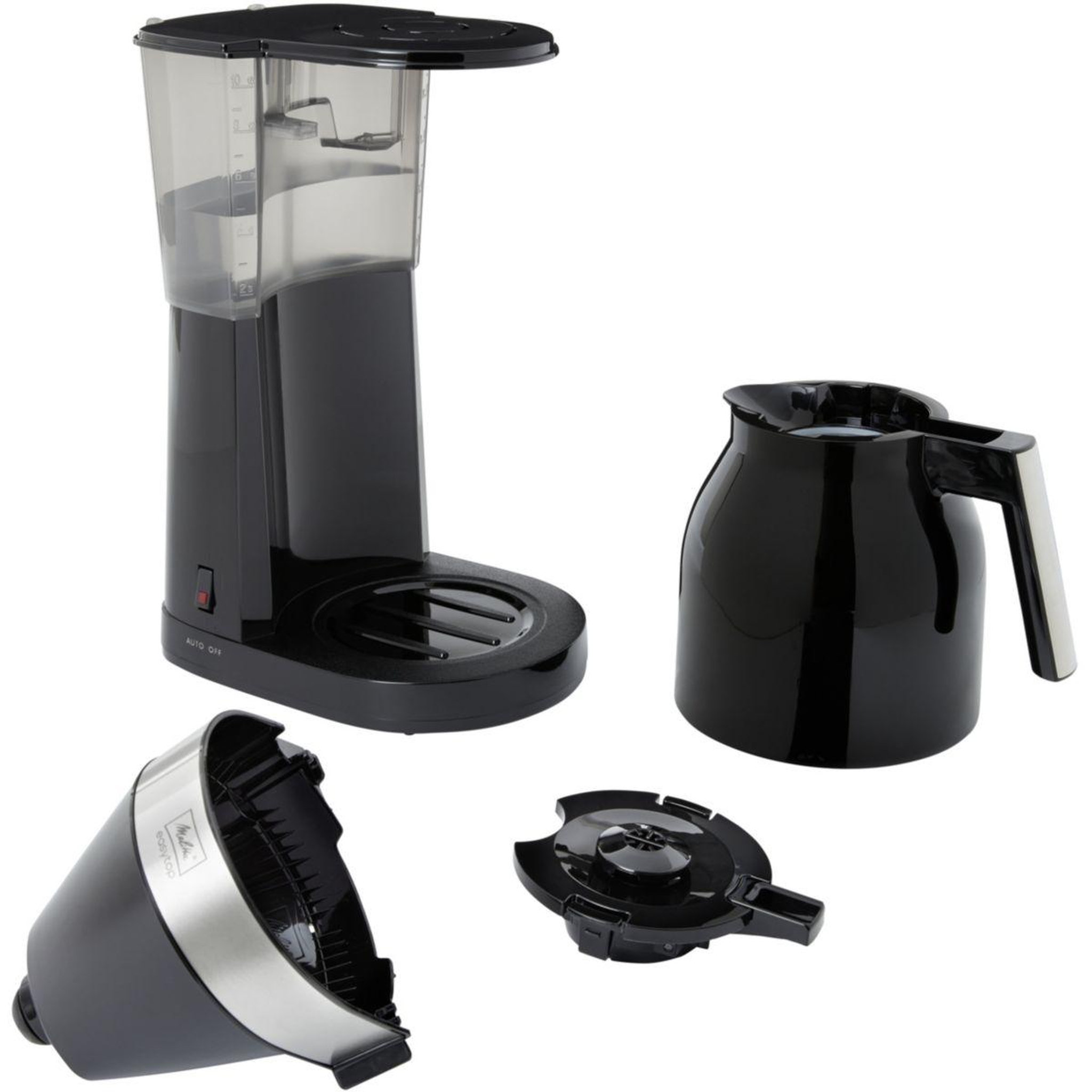 Voir la diapositive 5 : Melitta Cafetière isotherme melitta easy top therm ii 1023-08 noir