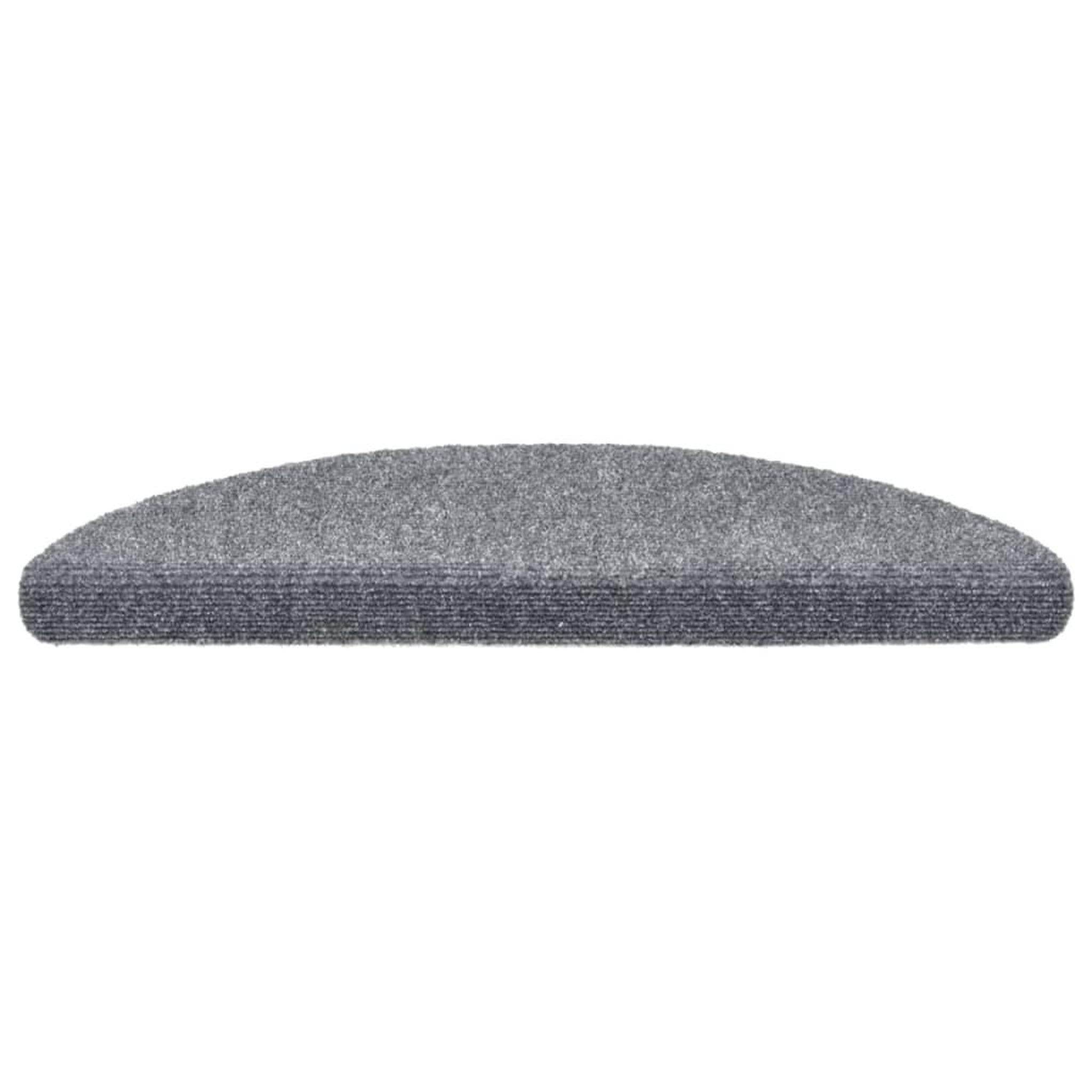 Voir la diapositive 4 : VIDAXL Tapis autoadhesifs de marches 10 pcs Gris clair 56x17x3 cm