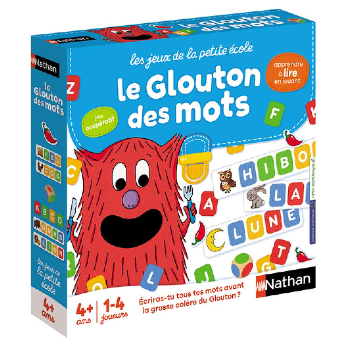 Nathan Jeu educatif Le Glouton des mots
