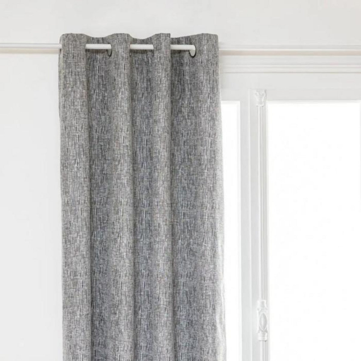ATMOSPHERA Rideau Occultant à Œillets  Pio  140x260cm Gris
