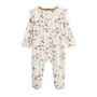 Voir la diapositive 2 : Petit Béguin Pyjama bébé en velours Chincha