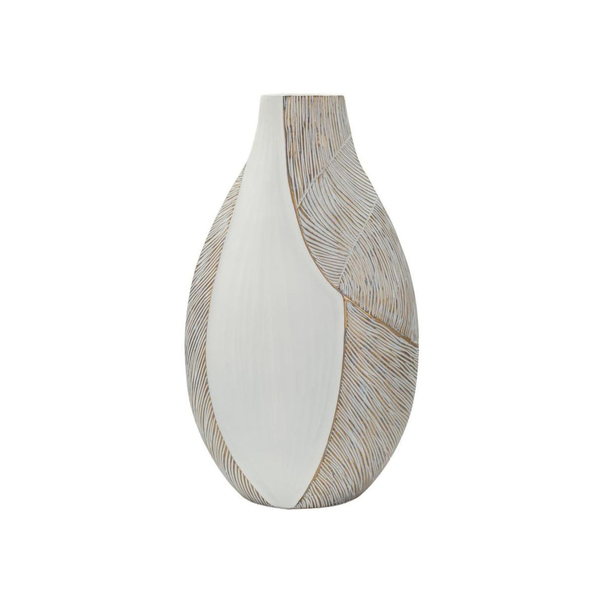 Paris Prix Vase Design  Hochi  50cm Blanc