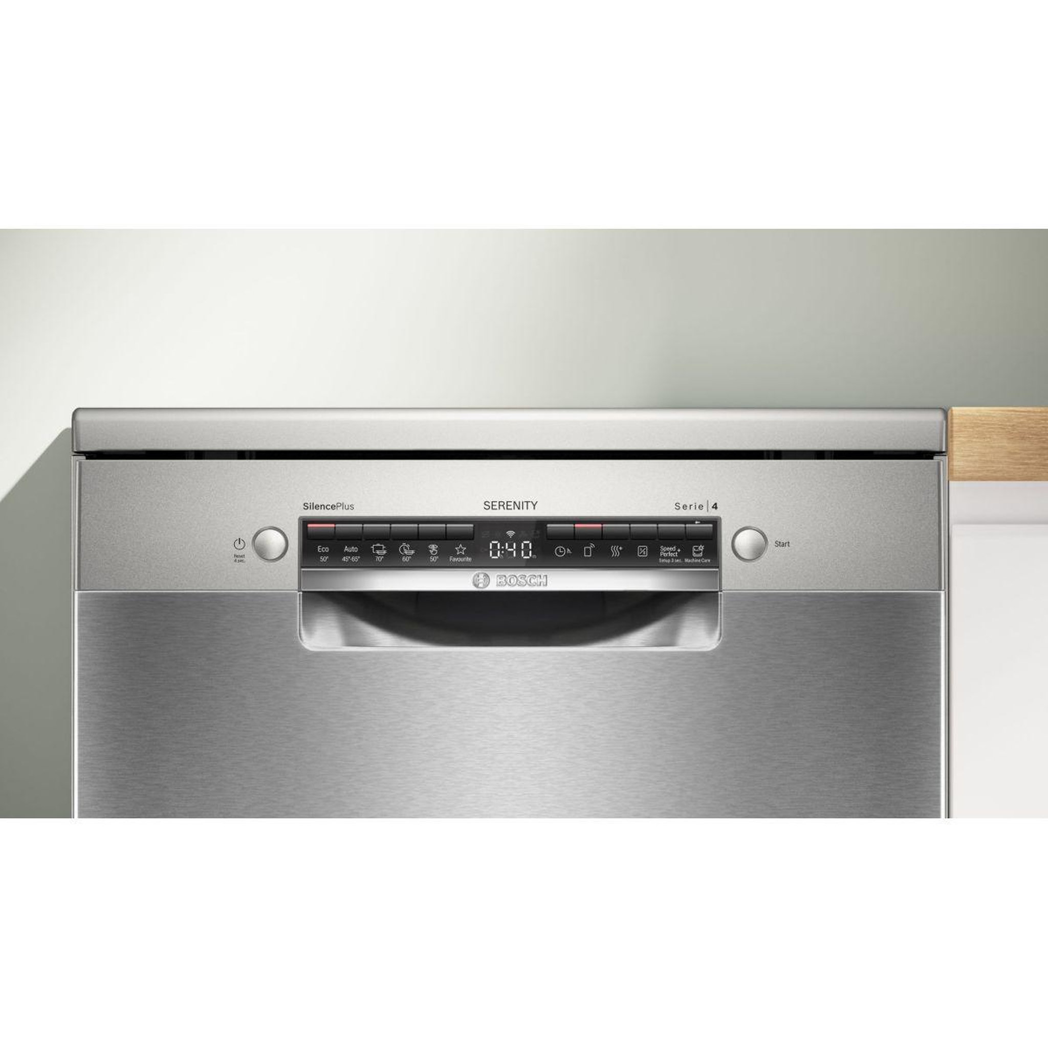 Voir la diapositive 4 : BOSCH Lave vaisselle 60 cm sms4eci28f série 4 serenity silence plus
