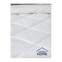 Voir la diapositive 3 : LOVELY HOME Couette 140 x 200 cm - LOVELY HOME - Chaude - 450 g/m² - Anti-acariens - 1 personne - Blanc
