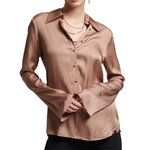 SUPERDRY Chemise  Femme  uperdry  tudios. Coloris disponibles : Marron