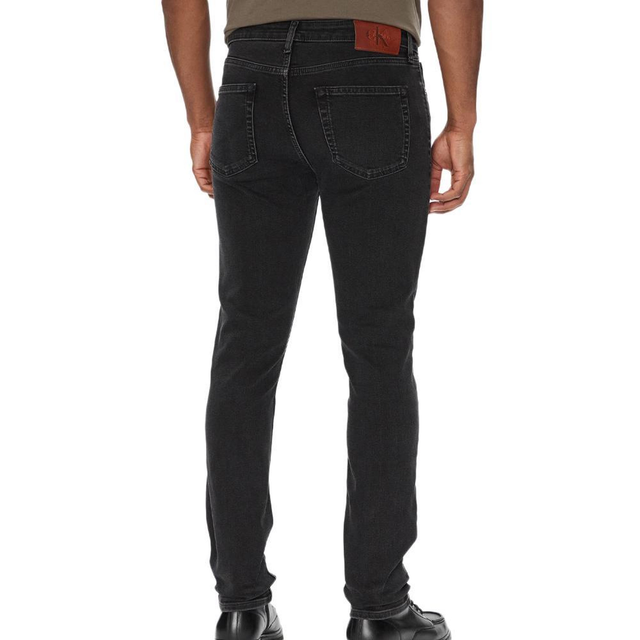 Voir la diapositive 2 : CALVIN KLEIN JEANS Jean skinny noir homme calvin klein jeans lv04rb722g