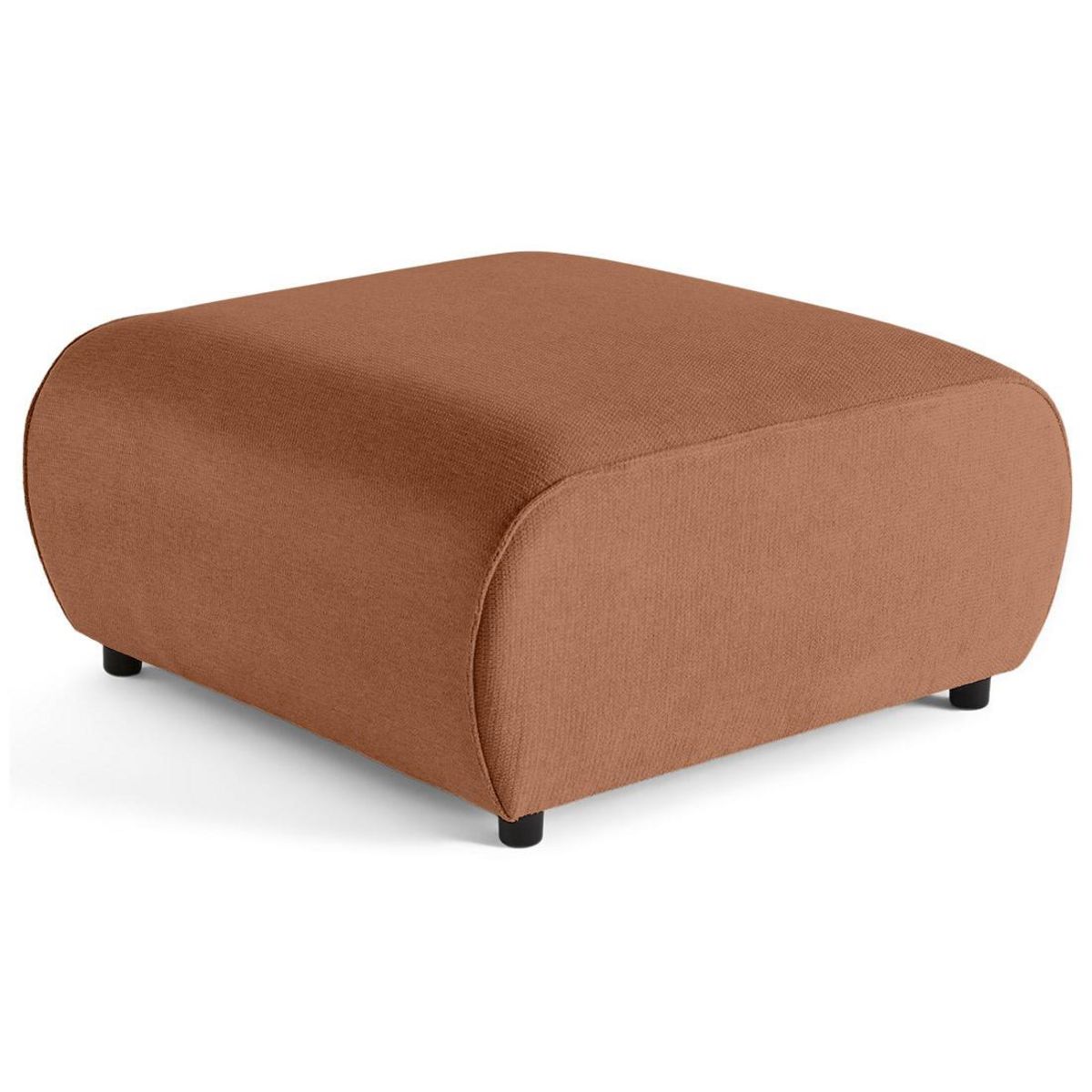 LISA DESIGN Suaro - pouf en tissu texturé