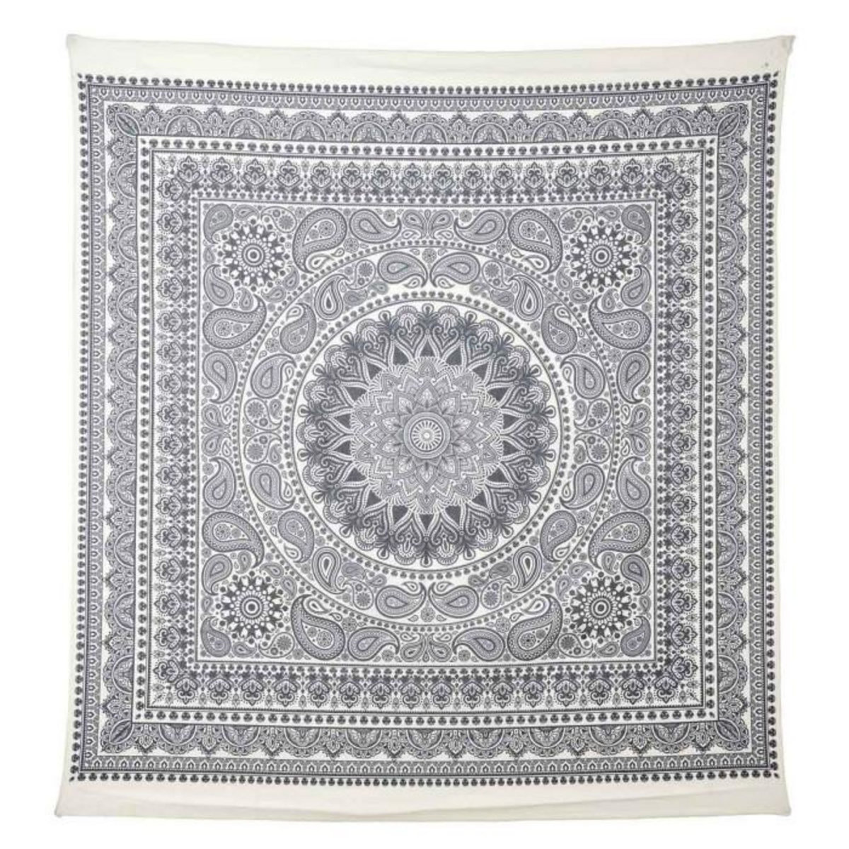 Paris Prix Tapisserie Murale Déco  Mandala  150cm Gris