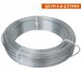 Voir la diapositive 2 : LINXOR Fil de tension en acier galvanisé pour grillage 50m x 2.7mm Ø - Gris