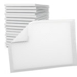 VIVEZEN Lot de 200 alèses jetables, imperméables - 60 x 90 cm - Blanc