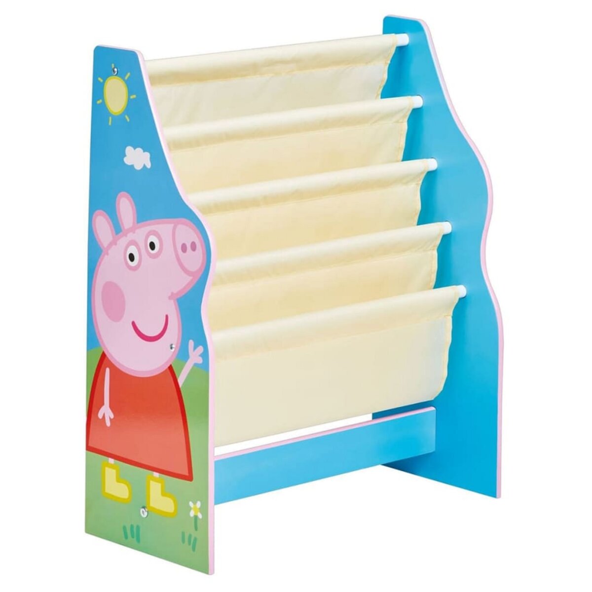 Peppa Pig Peppa Pig Bibliotheque pour enfants 51x23x60 cm Bleu WORL213012