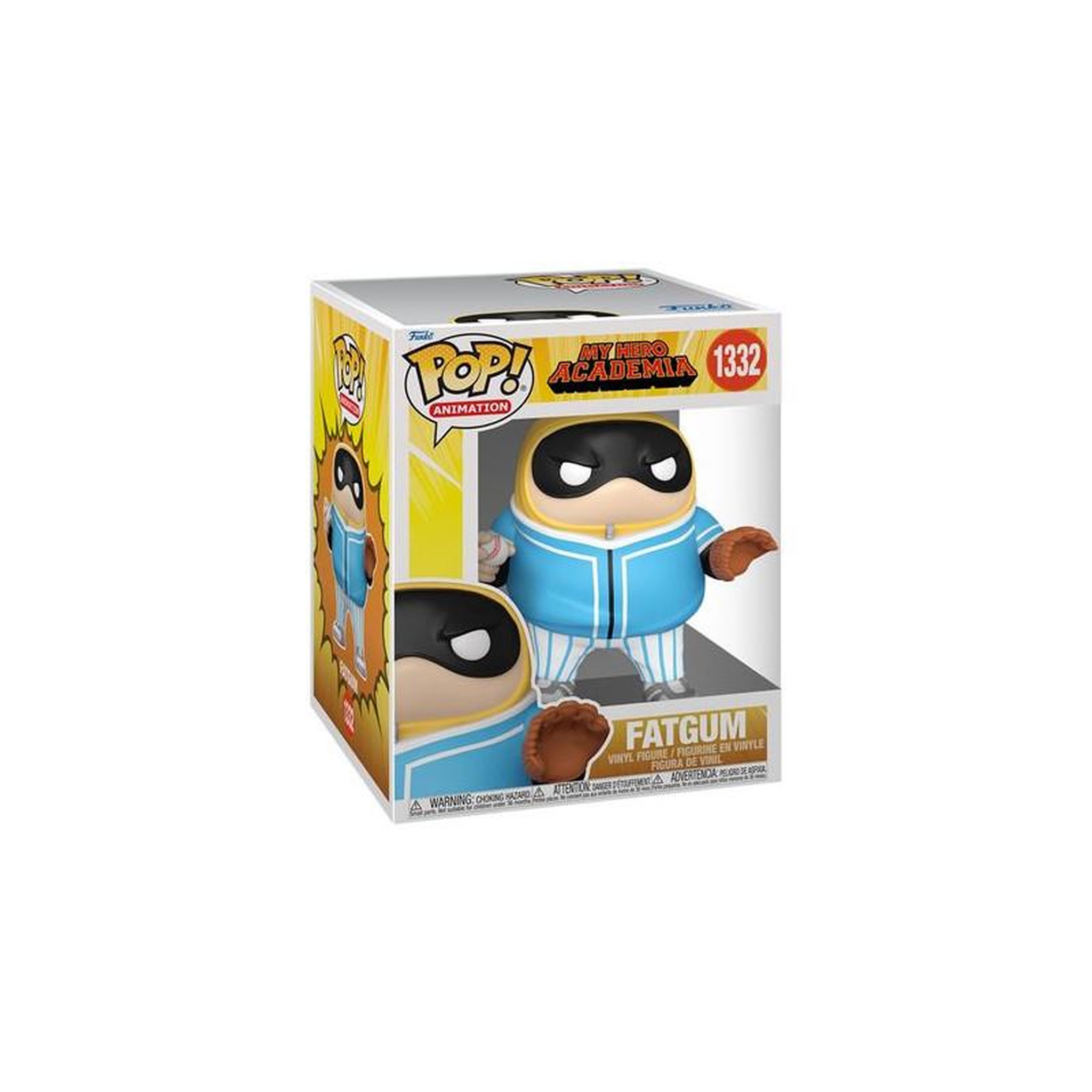Funko Figurine Funko Pop Super My Hero Academia HLB Fatgum baseball