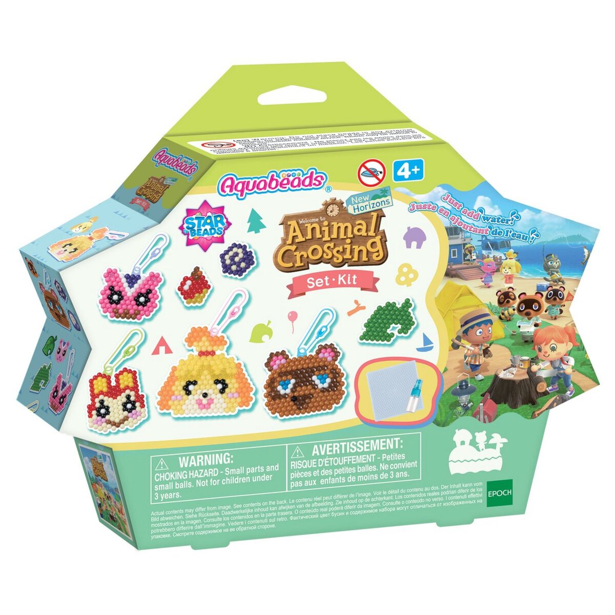 Aquabeads Kit Animal Crossing nouveaux horizons