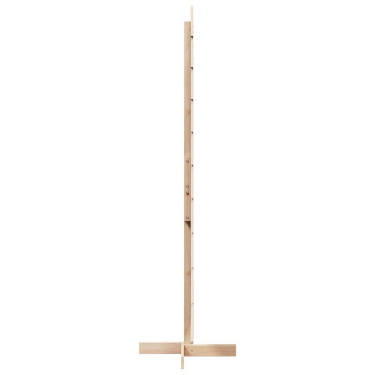 VIDAXL Arbre de Noël en bois pour décoration 180 cm bois massif de pin