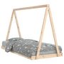 Voir la diapositive 2 : VIDAXL Cadre de lit pour enfants 90x200 cm bois de pin massif