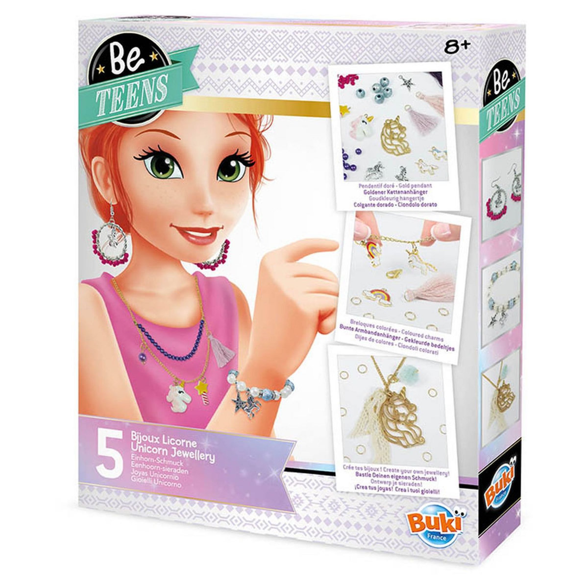 BUKI Coffret Be Teens Bijoux Licorne
