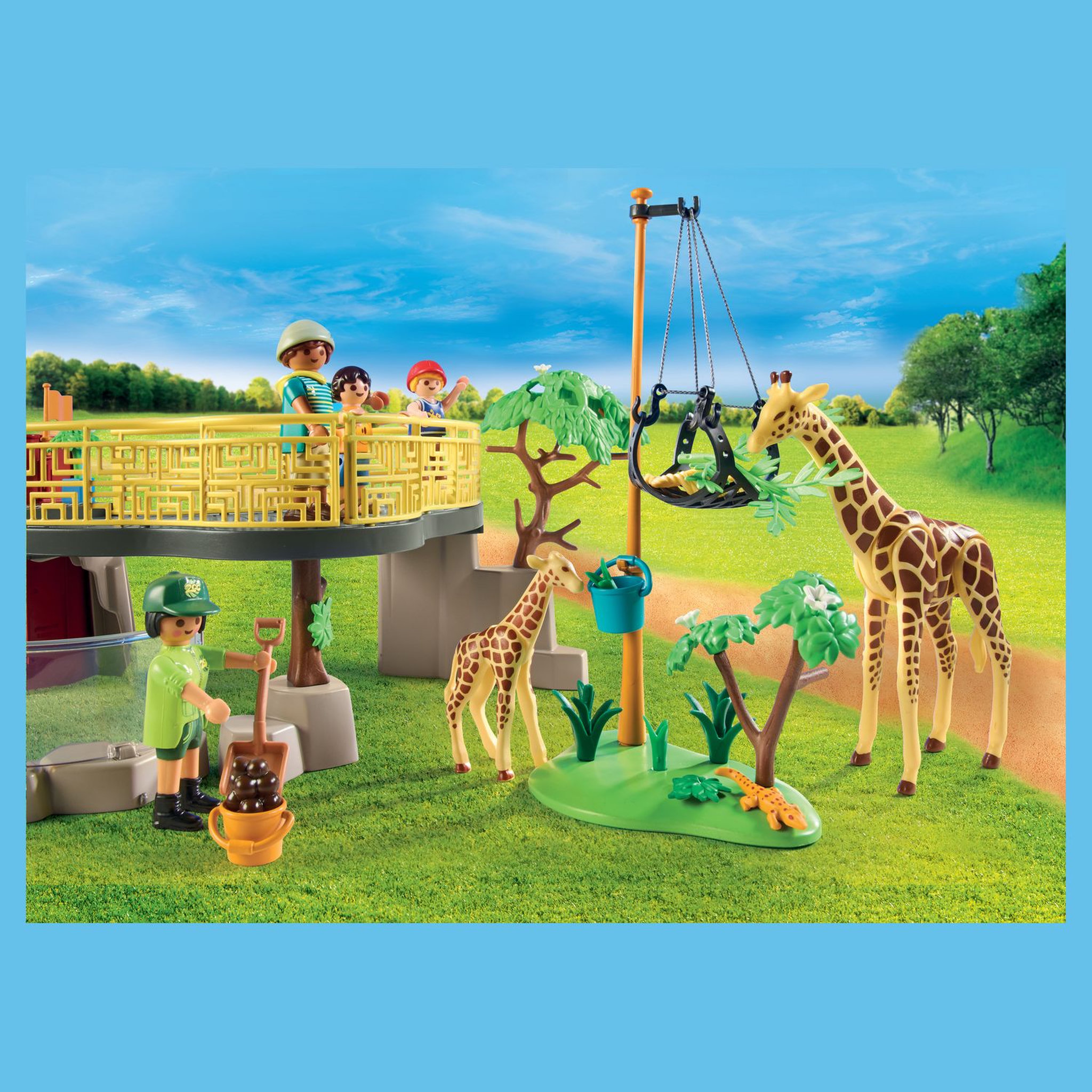Voir la diapositive 2 : PLAYMOBIL 71190 - Ménagerie 