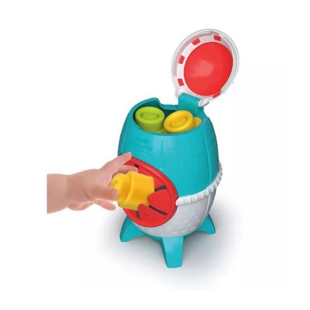 CLEMENTONI Clemmy - Fusée sensorielle - Un personnage + des cubes