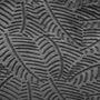 Voir la diapositive 2 : ATMOSPHERA Plaid uni ultra doux en polyester motifs feuilles effet 3D