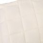 Voir la diapositive 4 : VIDAXL Couverture lestee Creme clair 120x180 cm 9 kg Tissu