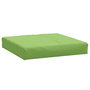 Voir la diapositive 2 : VIDAXL Coussin de palette vert melange 60x60x10 cm tissu