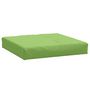 Voir la diapositive 2 : VIDAXL Coussin de palette vert melange 60x60x10 cm tissu
