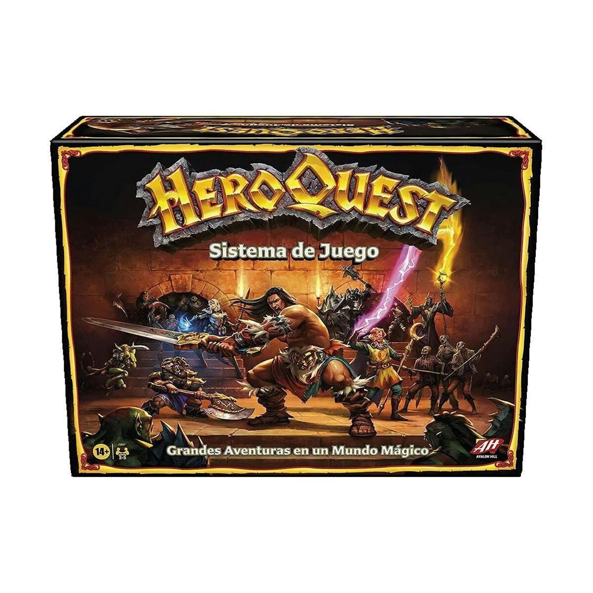 HASBRO Jeu de société Hasbro Heroquest multicolore