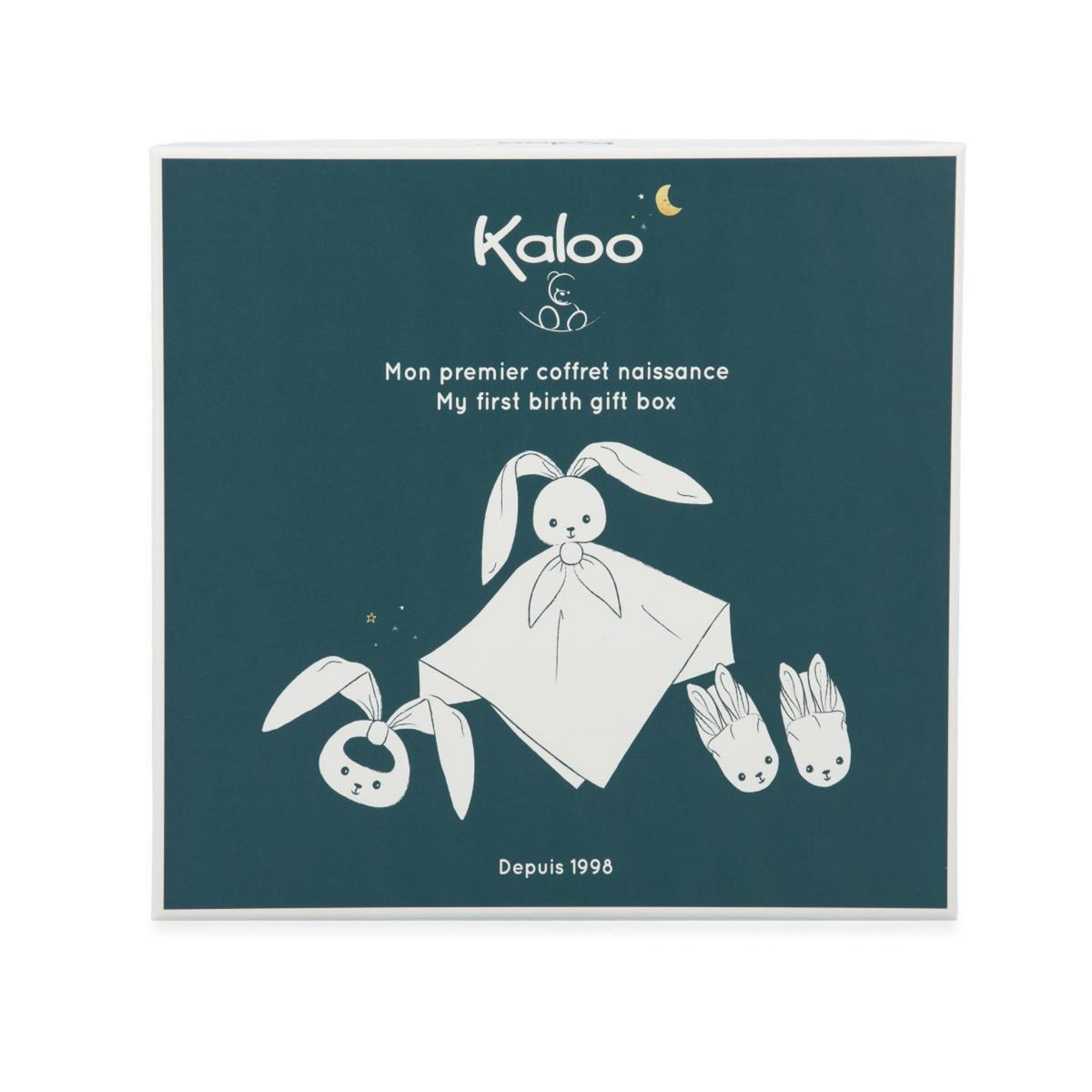 Kaloo coffret cadeau naissance Lapinou terracotta