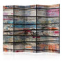 Voir la diapositive 1 : Paris Prix Paravent 5 Volets  Colourful Wood  172x225cm