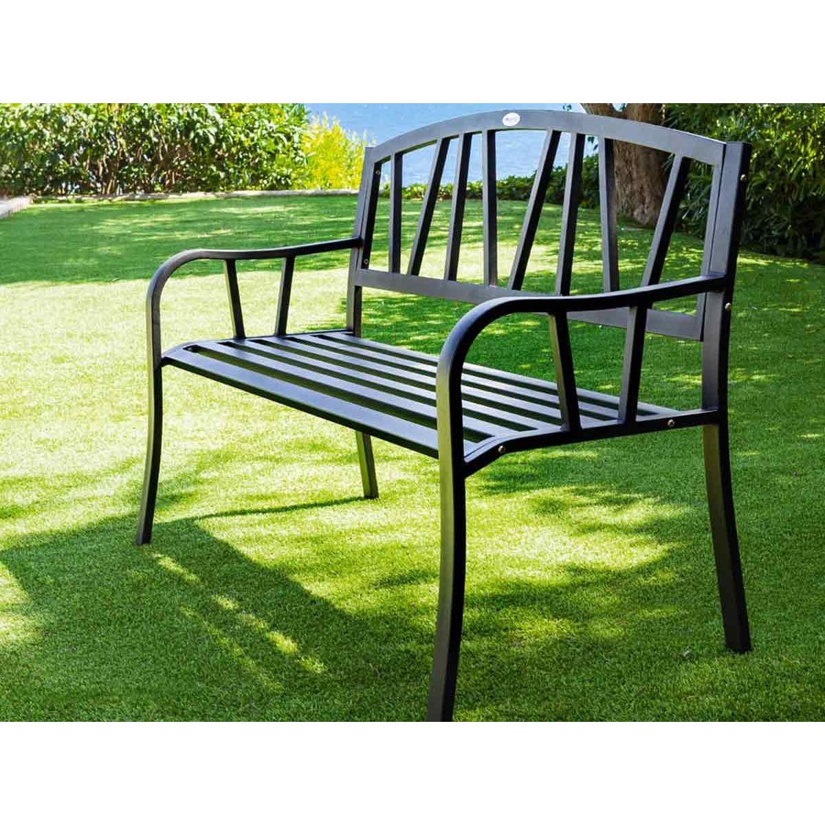 HESPERIDE Banc de jardin en métal Alvernia - Hespéride