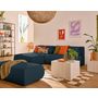 Voir la diapositive 2 : LISA DESIGN Onyx - canapé modulable d'angle réversible 4 places - en tissu mailles 3d