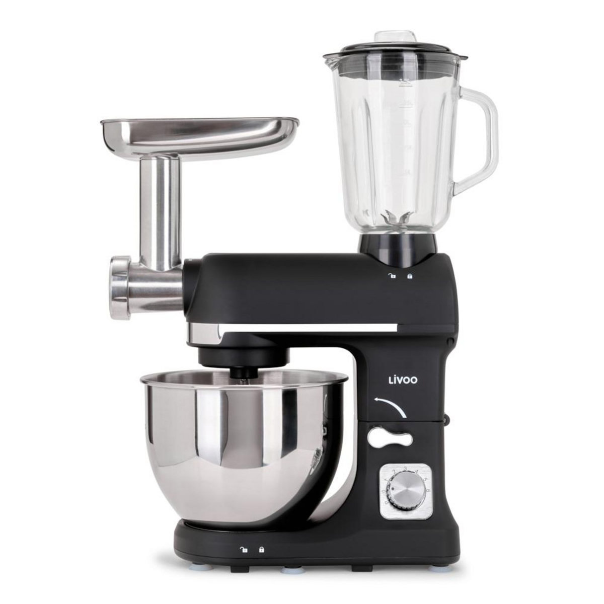 LIVOO Robot pâtissier 5l 1000w noir - DOP189N