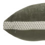Voir la diapositive 2 : ATMOSPHERA Coussin Déco Déhoussable  Otto  55x55cm Kaki