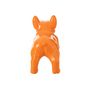 Voir la diapositive 4 : Paris Prix Statue Déco  Bulldog  88cm Orange