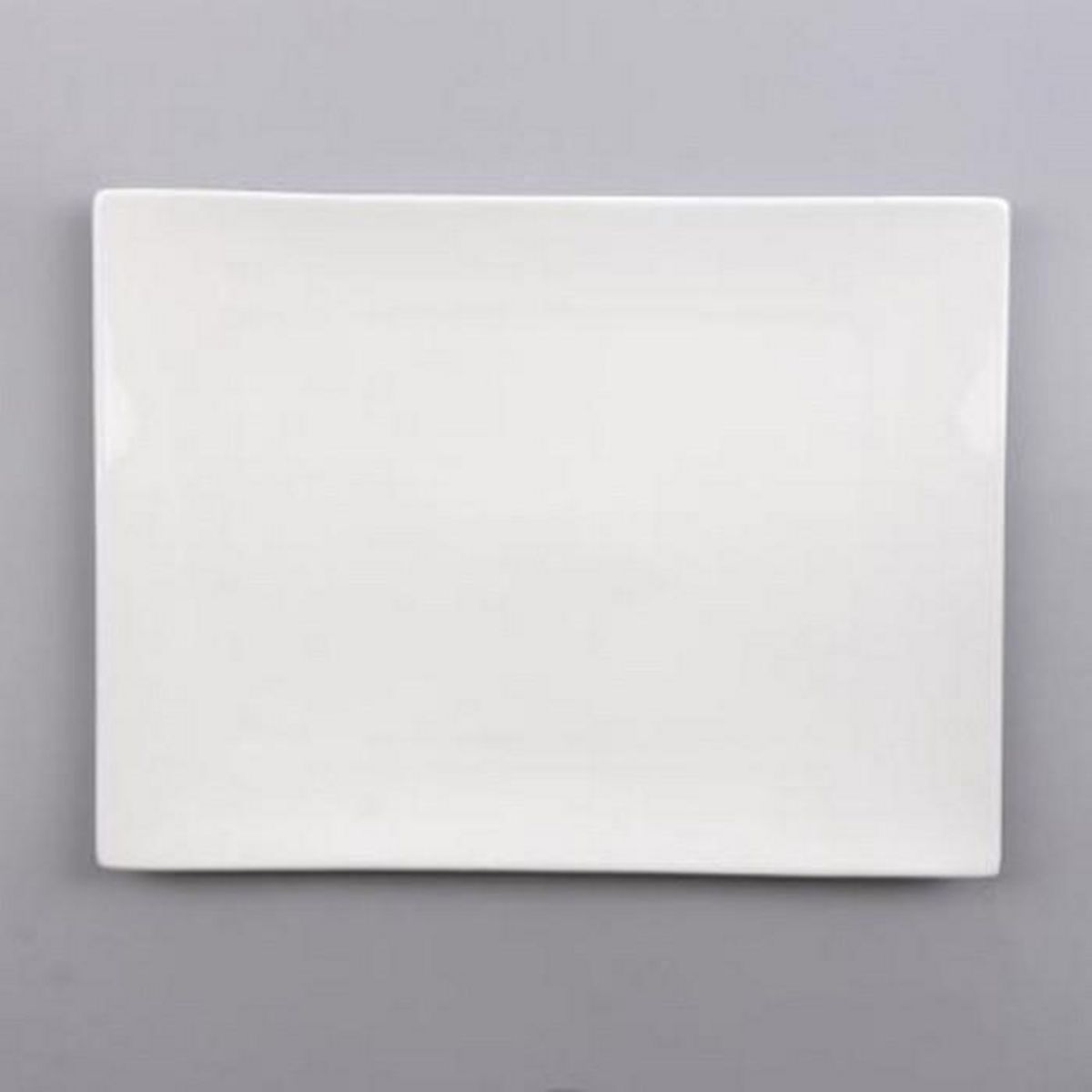 SECRET DE GOURMET Lot de 6 Assiettes de Présentation  Tokyo  32cm Blanc