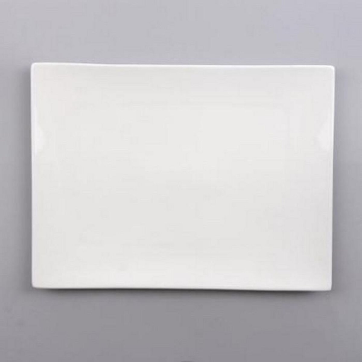 SECRET DE GOURMET Lot de 6 Assiettes de Présentation  Tokyo  32cm Blanc