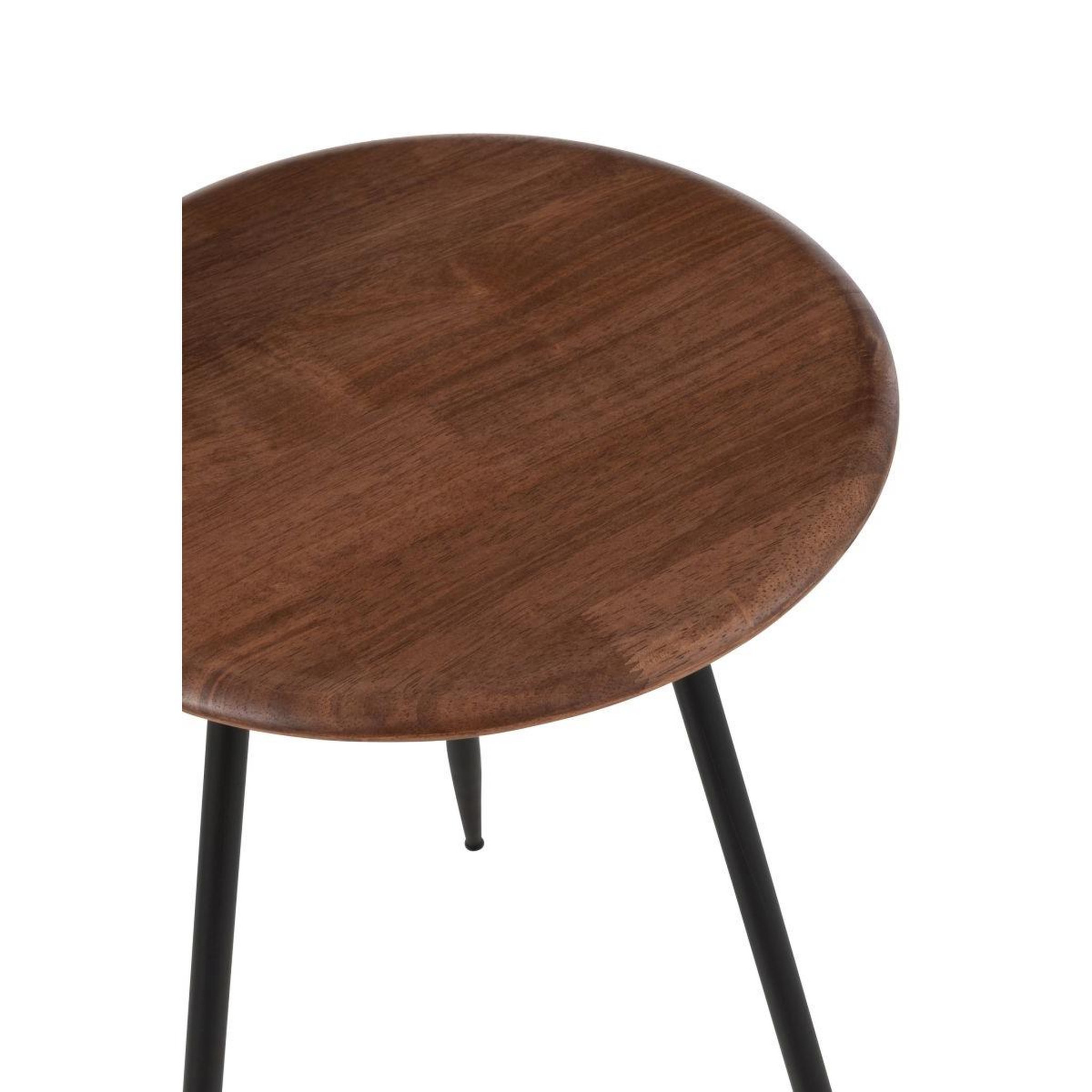 Voir la diapositive 3 : J-LINE Lot de 2 tables d'appoint  neo  60cm naturel