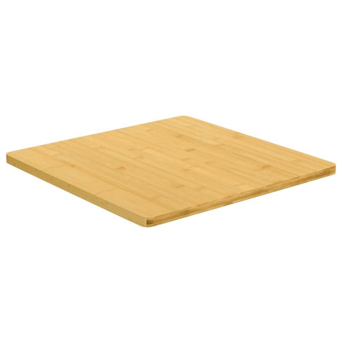 VIDAXL Dessus de table 50x50x1,5 cm bambou