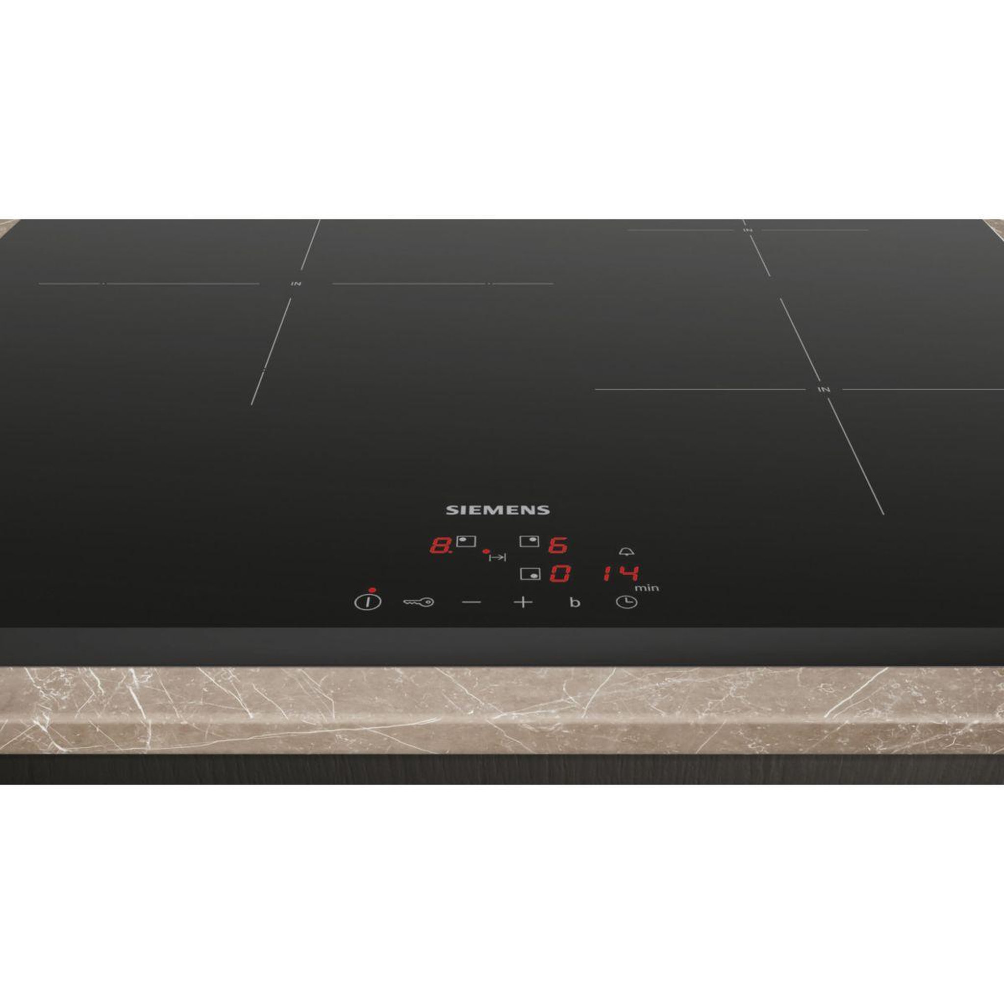 Voir la diapositive 3 : Siemens Plaque induction eu63kbjb5e iq300 touchcontrol