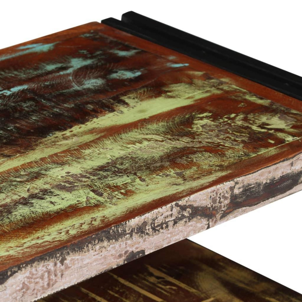 VIDAXL Meuble TV Bois de recuperation massif 120 x 30 x 40 cm