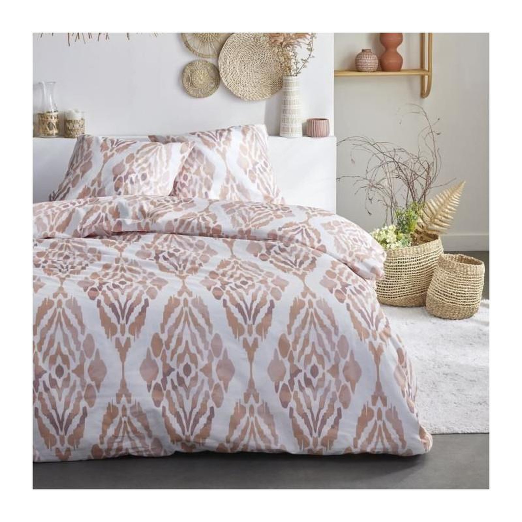 Voir la diapositive 1 : Today Parure de lit 2 personnes - TODAY - Sunshine 16.5 - 220 x 240 cm - 100% Coton imprimé